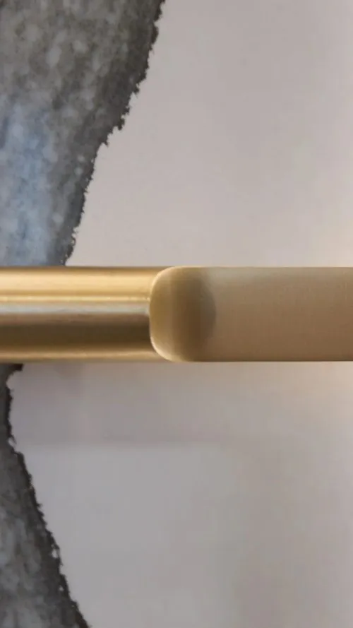 Canoe elevator handrail, interior view 1
