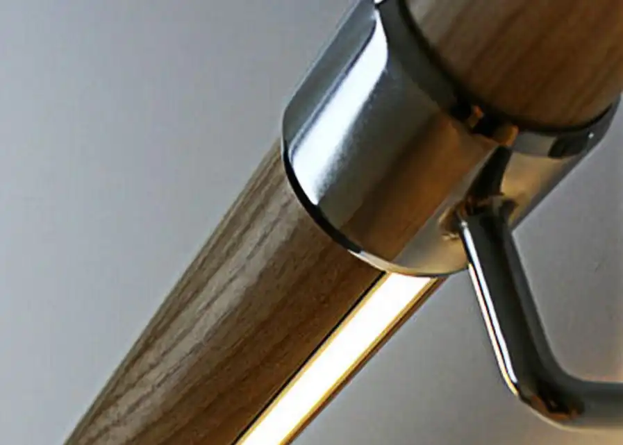Light handrail