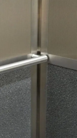 Stainless steel round handrail