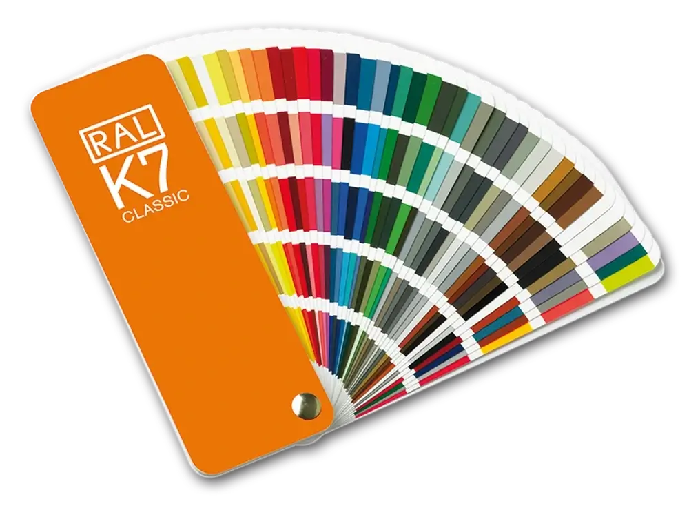RAL color deck — Cerakote ceramic coating options