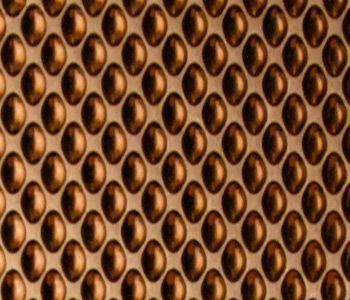 Elevator Panel Finish for Elevator Cab Interior Panels and Elevator Ceilings Metal Pattern BronzeMirrorPearl