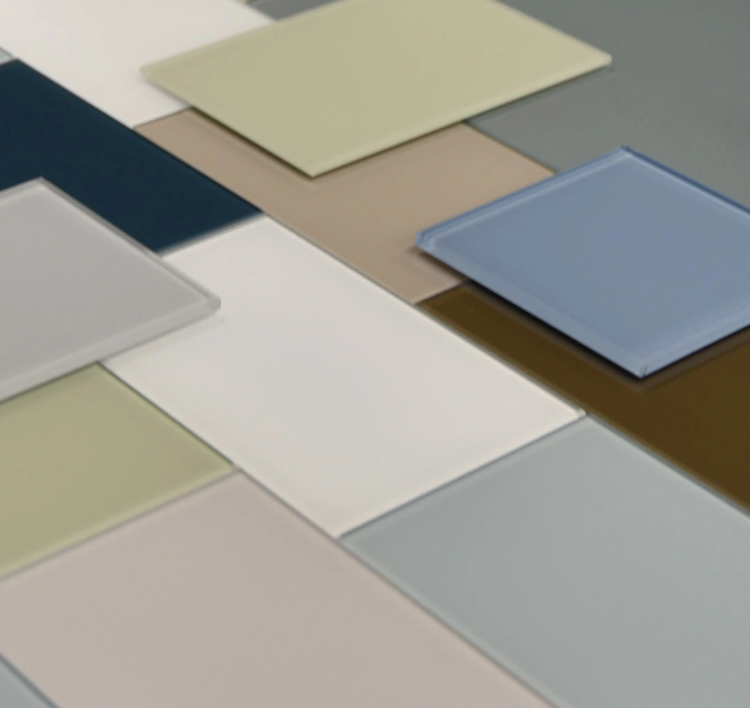 truecolor-backpainted-glass-samples-in-earth-colors-for-elevator-interiors