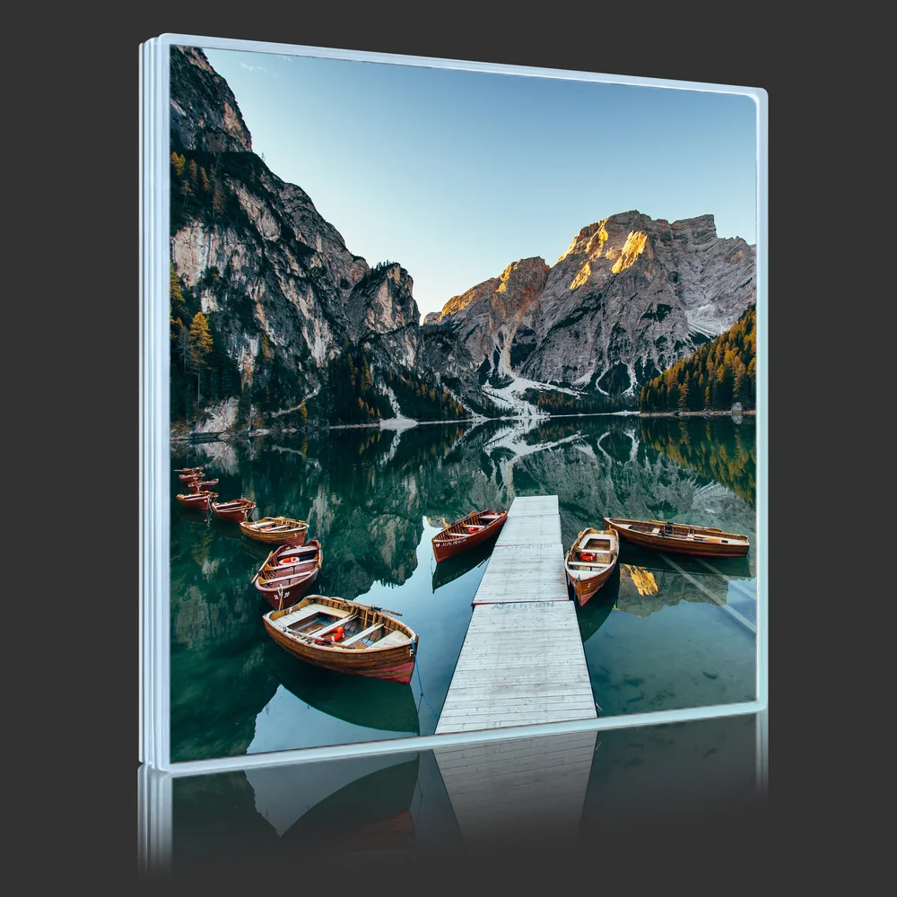Canoes On Lake