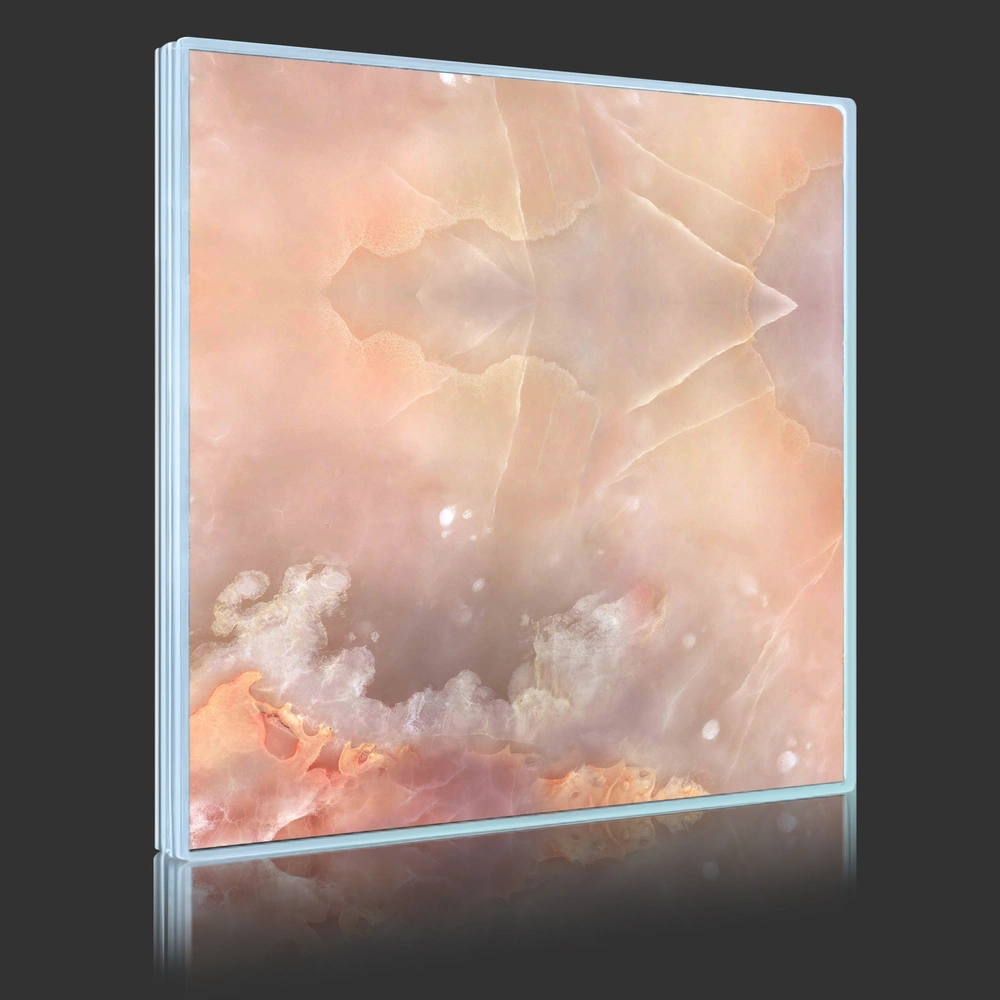 Coral Cloud Onyx Backlit