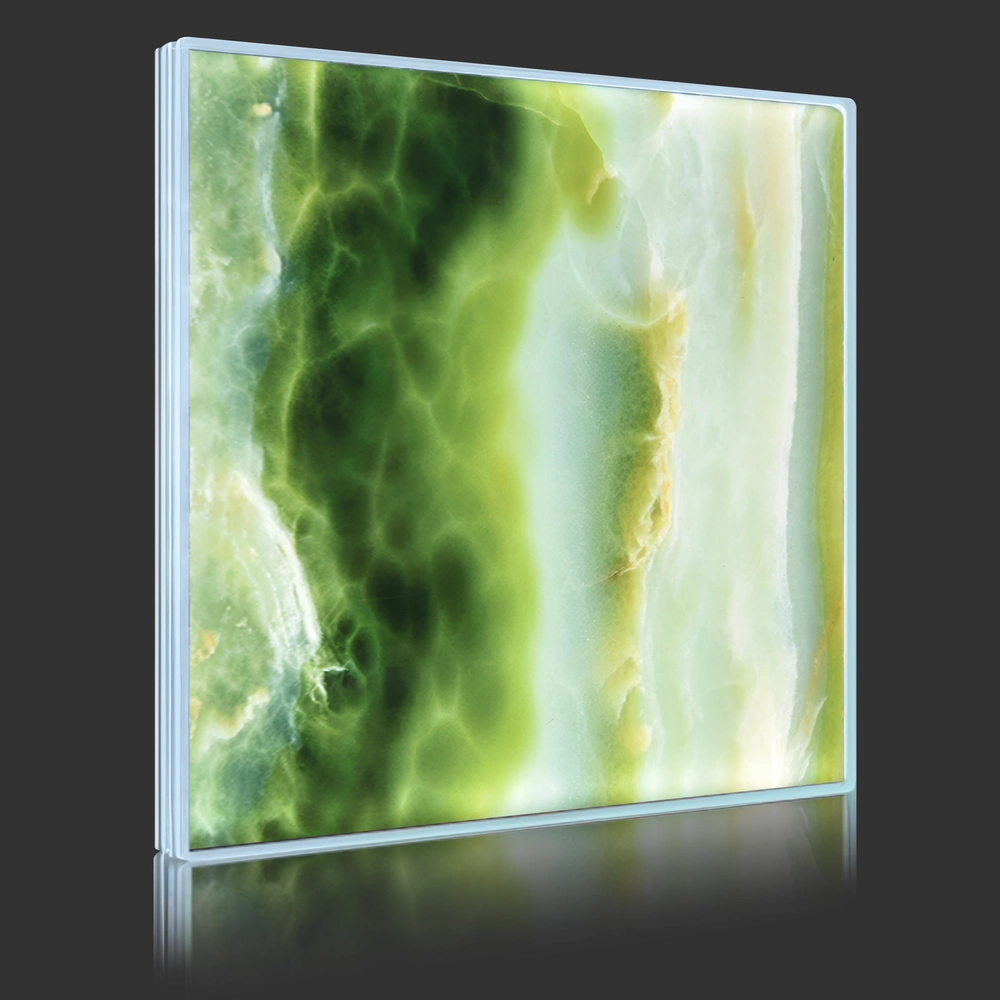 Dark Green Onyx Backlit