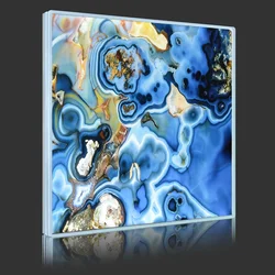 Mottled Blue Onyx Backlit