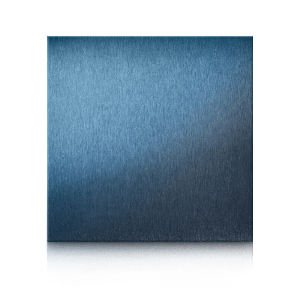 Blue Satin Stainless