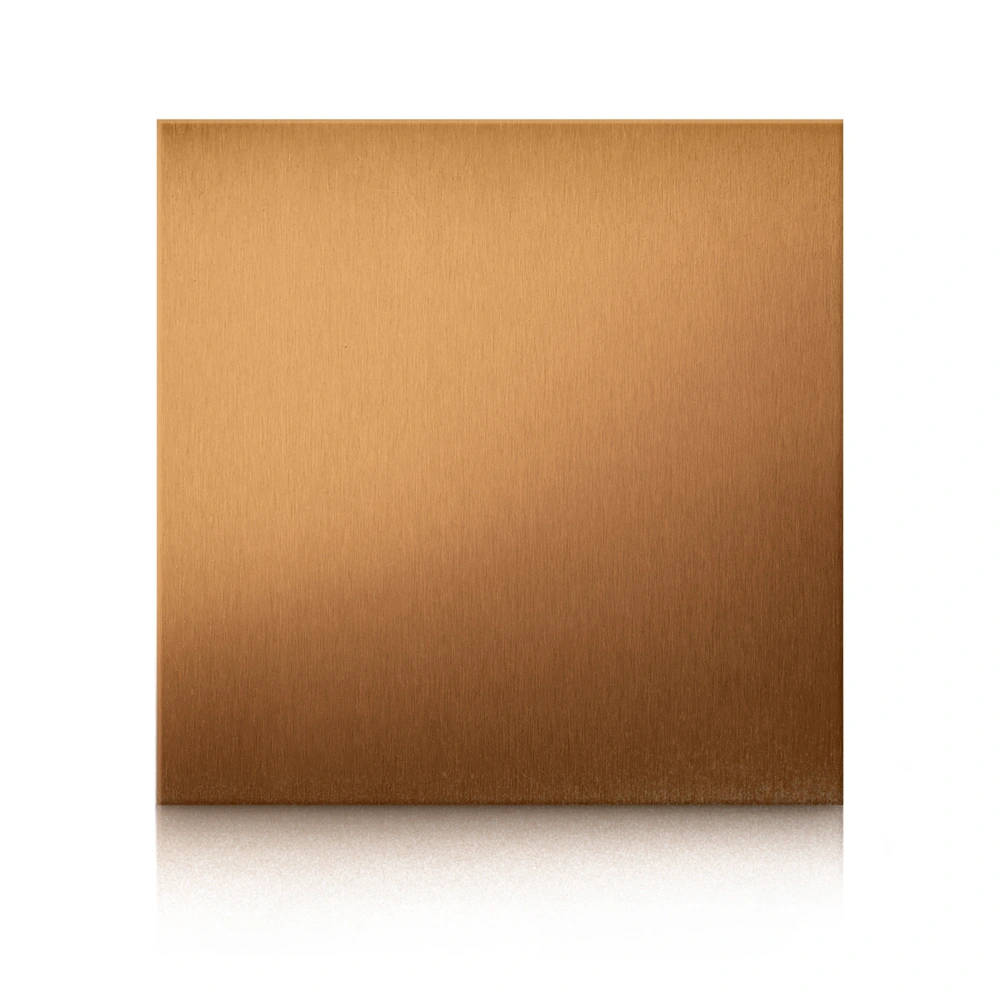 Rose Gold Satin Stainless