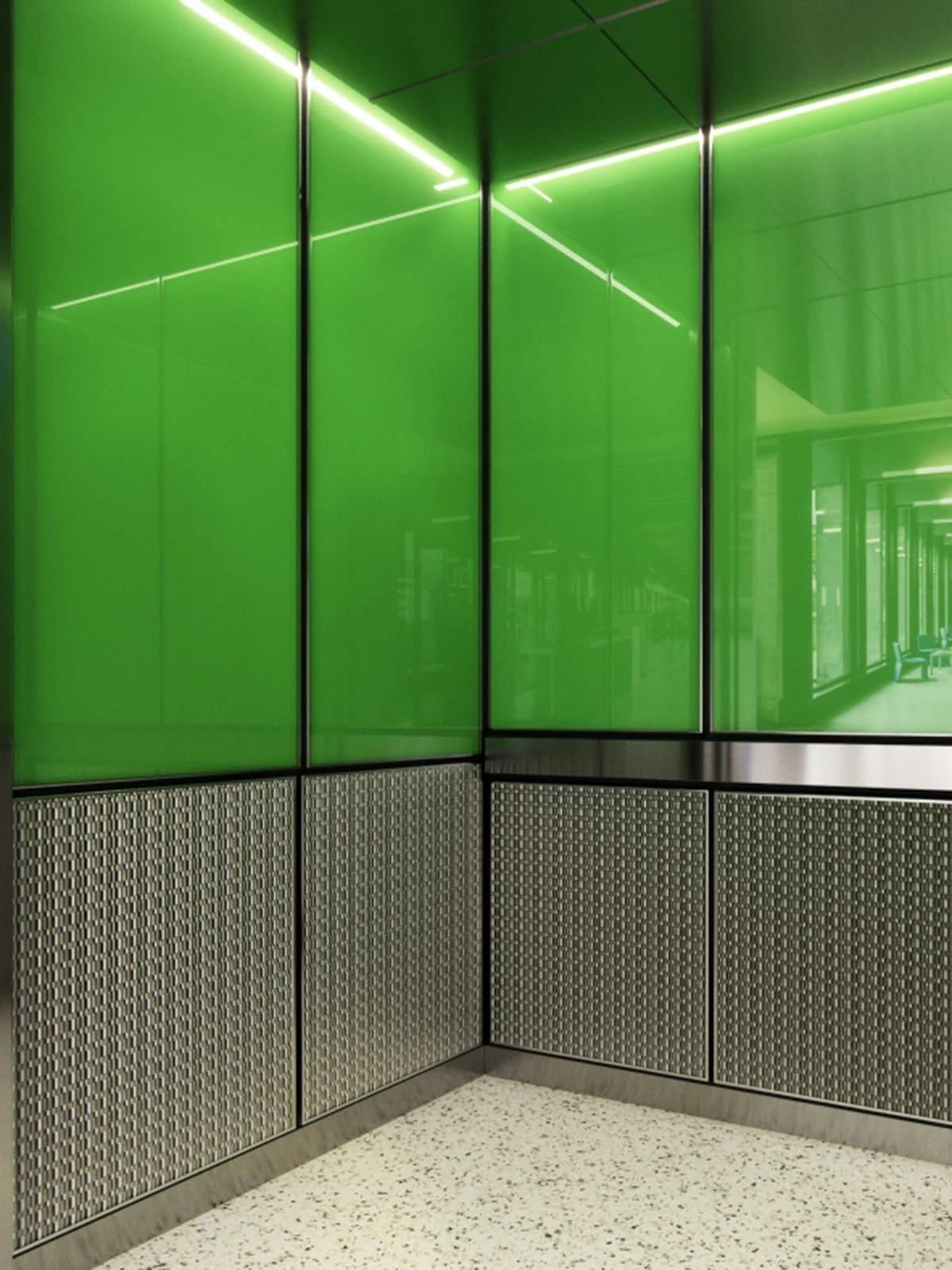 berlin-series-luxury-elevator-interior-green-backpainted-glass-3