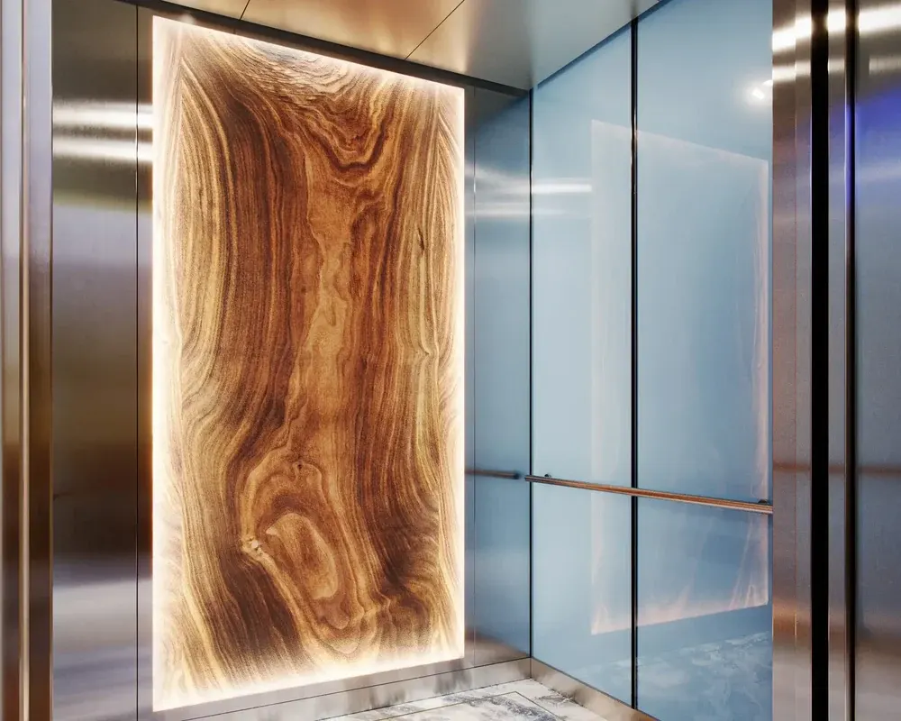 backlit-elevator-interior-seattle-custom-walnut-blue-glass-2-d-m
