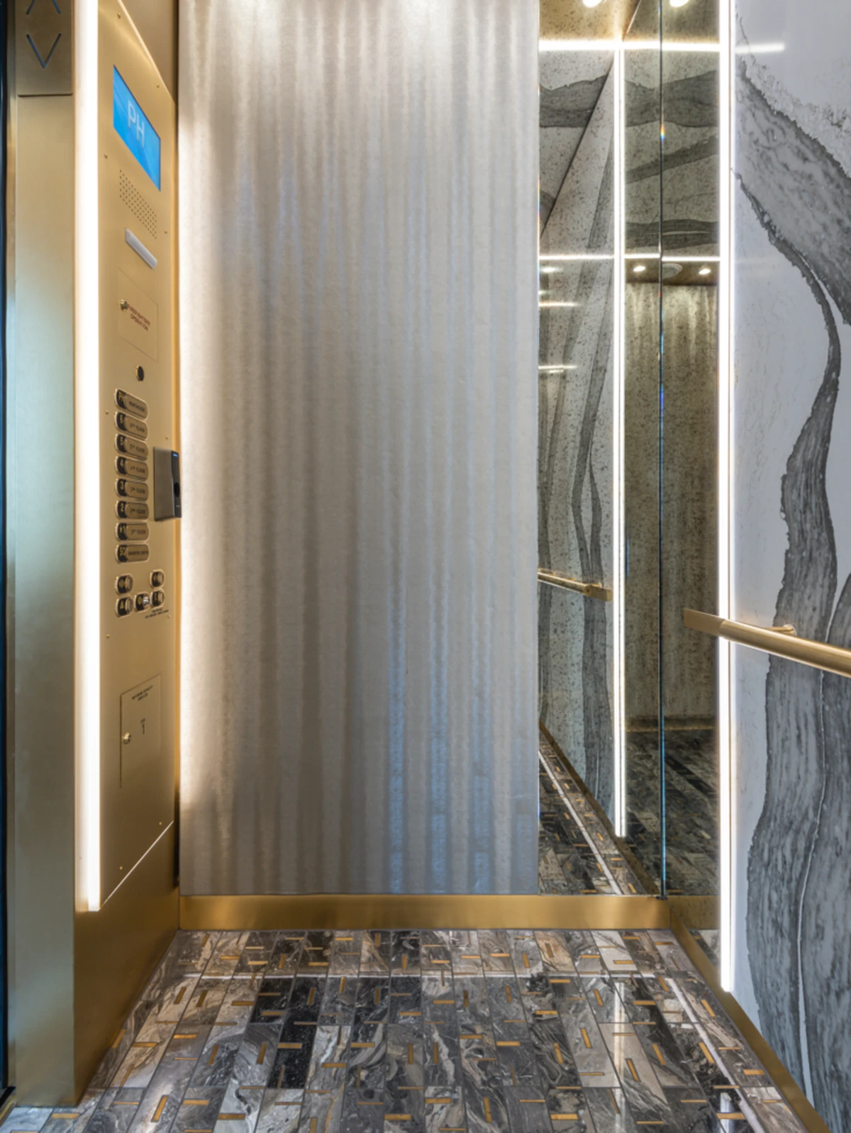 paris-series-luxury-elevator-interior-muntz-metal-lightweight-stone-mirrors-1