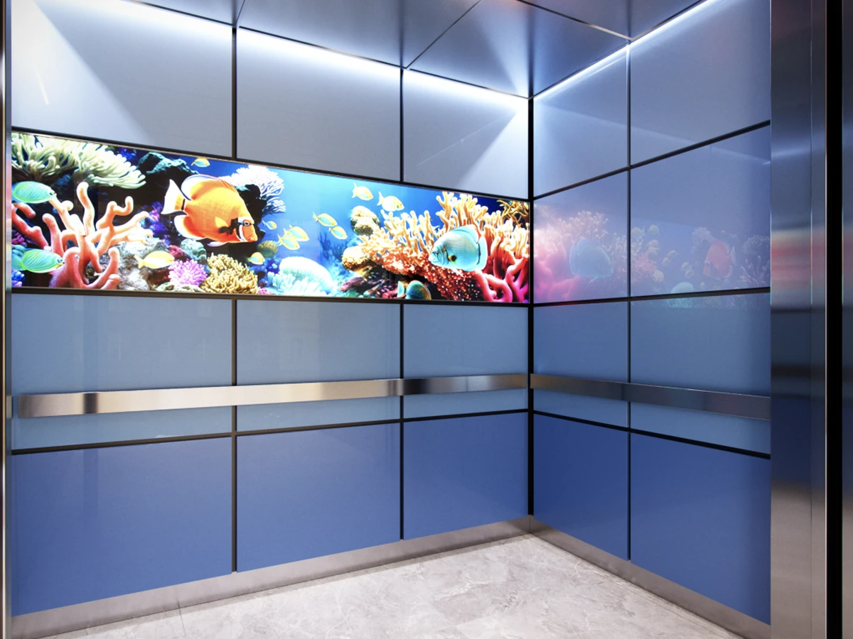 portland-series-elevator-interior-wood-veneer-laminate-aquarium-image-glass-4-d-m