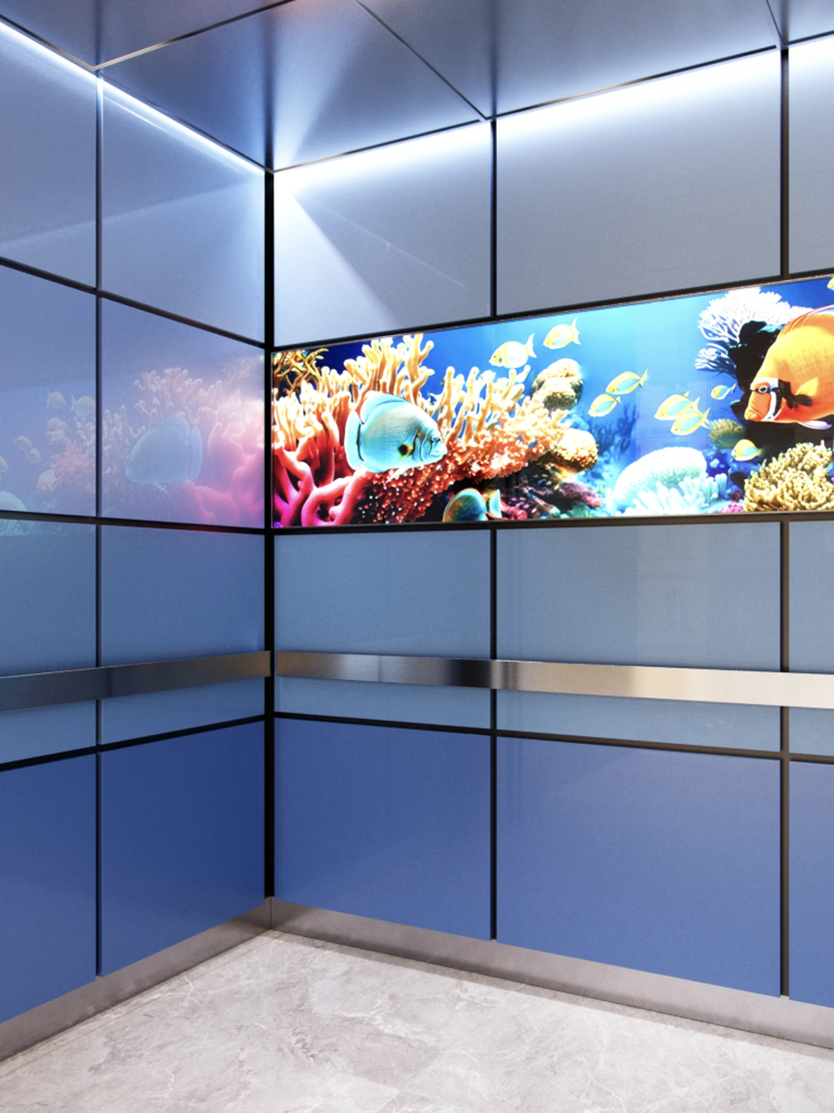 portland-series-elevator-interior-wood-veneer-laminate-aquarium-image-glass-1
