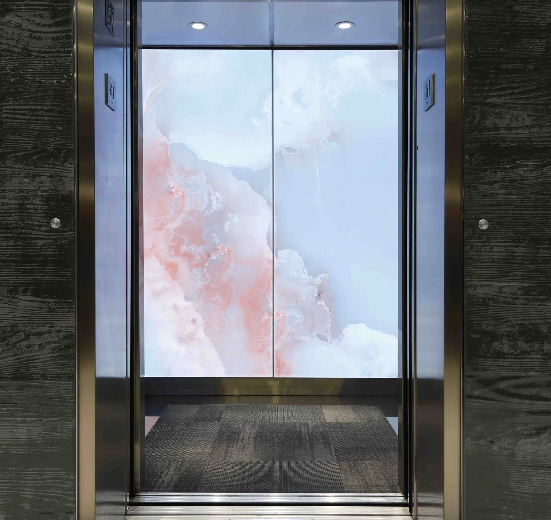 seattle-series-elevator-interior-backlit-glass-rose-onyx-stone-12