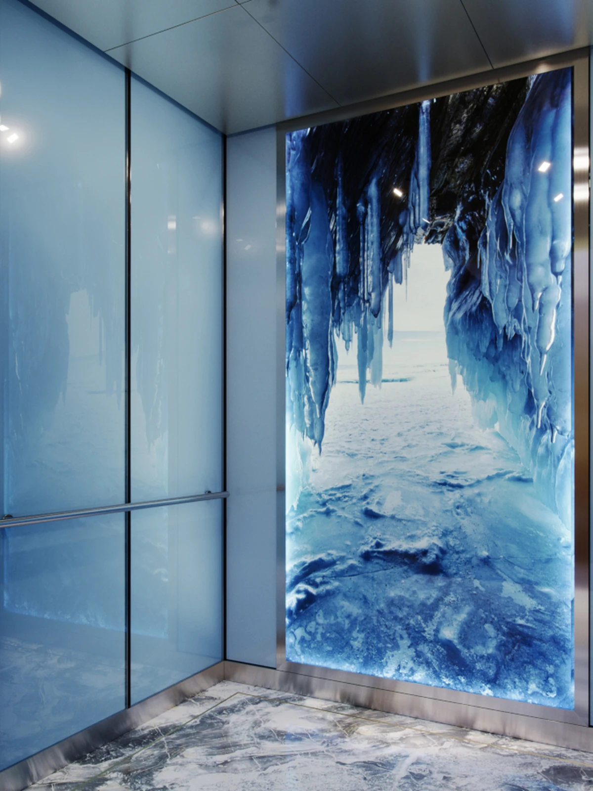 seattle-series-elevator-interior-backlit-glass-ice-cave-image-1