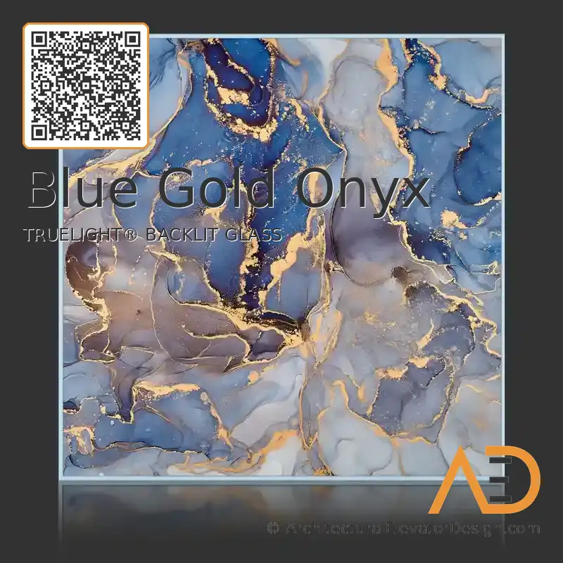 Blue Gold Onyx