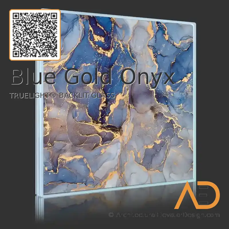 Blue Gold Onyx