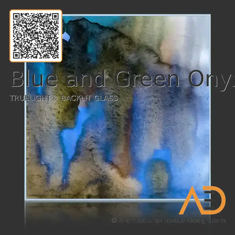 Blue and Green Onyx