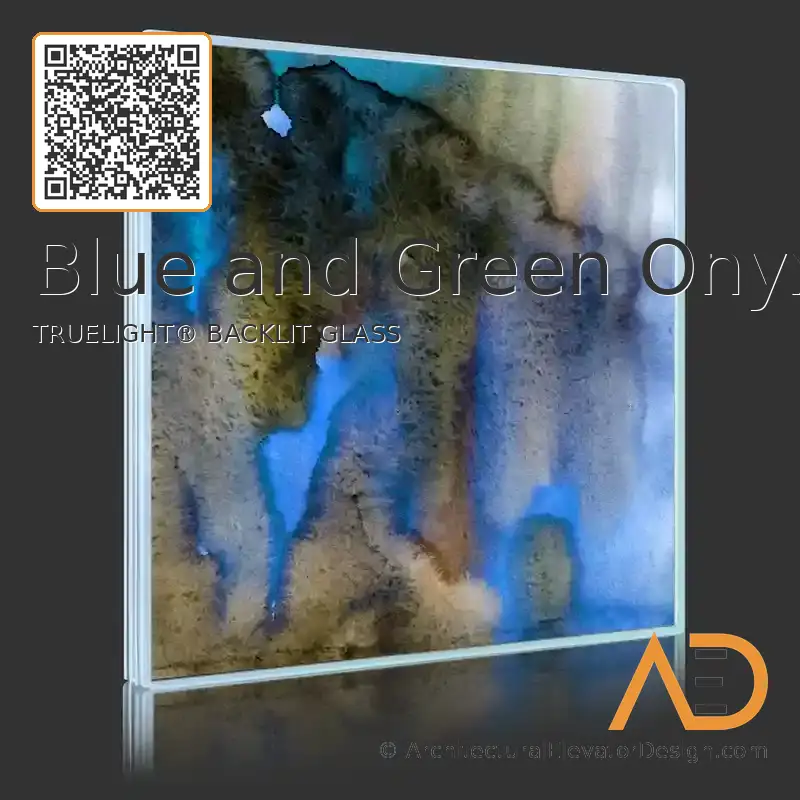 Blue and Green Onyx