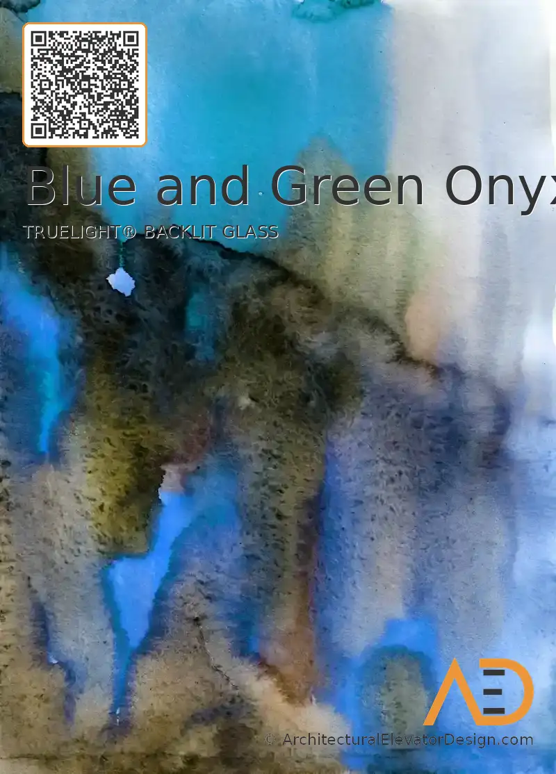 Blue and Green Onyx