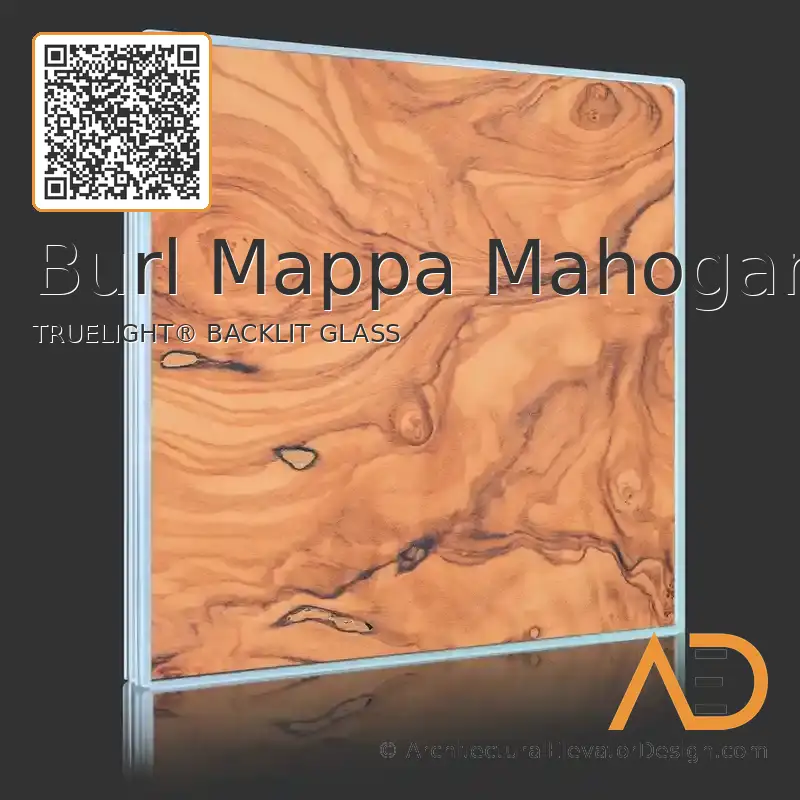 Burl Mappa Mahogany