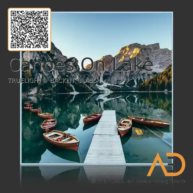 Canoes On Lake