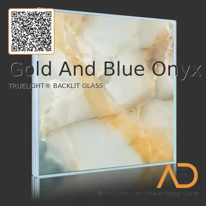 Gold And Blue Onyx