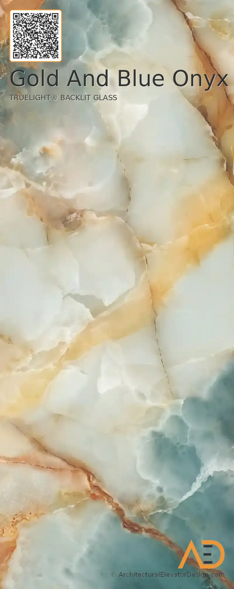 Gold And Blue Onyx