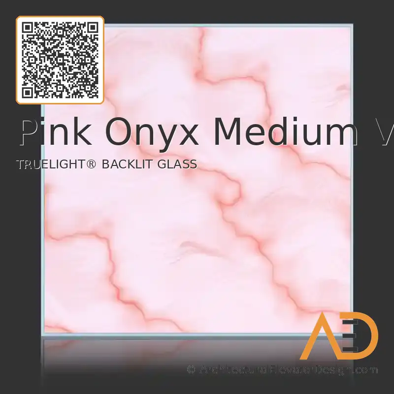 Pink Onyx Medium Vein Backlit