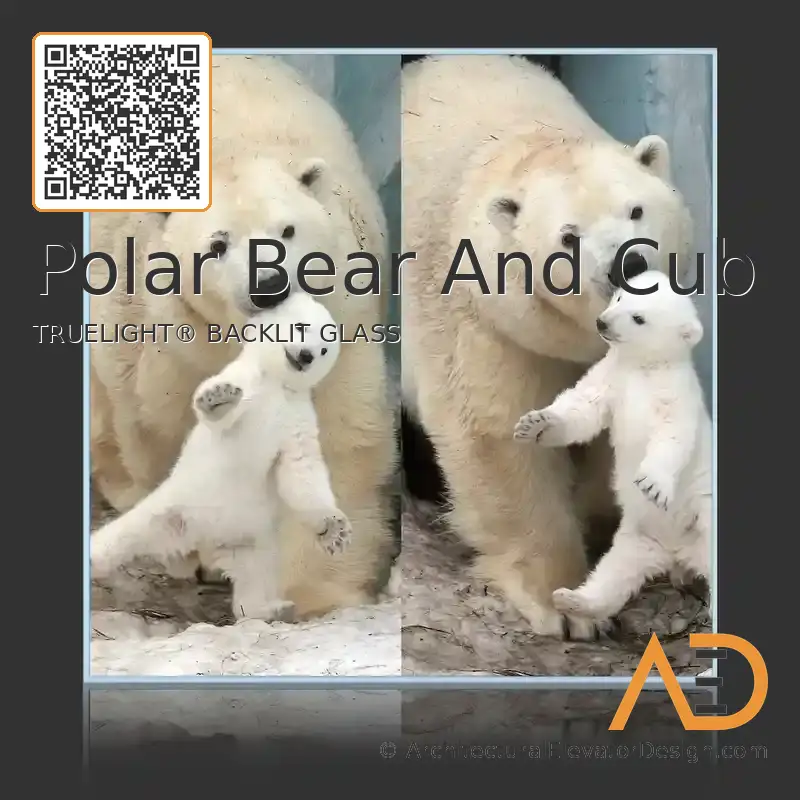 Polar Bear And Cub