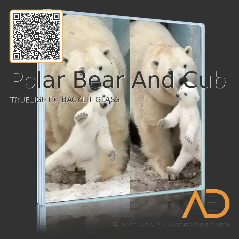 Polar Bear And Cub
