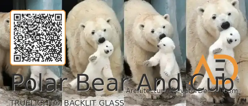Polar Bear And Cub