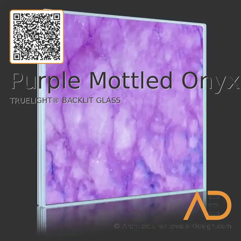 Purple Mottled Onyx