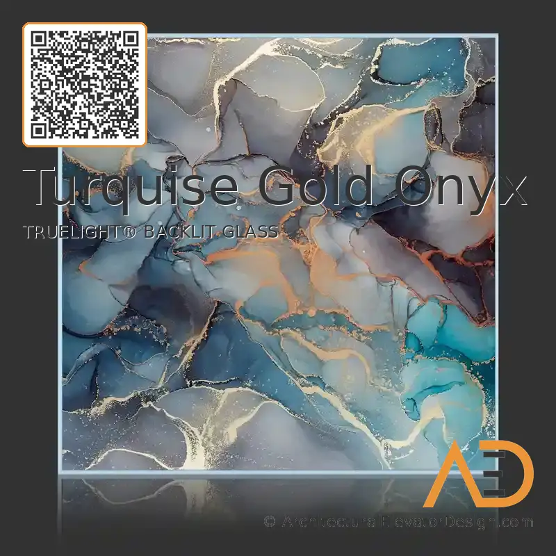 Turquoise Gold Onyx