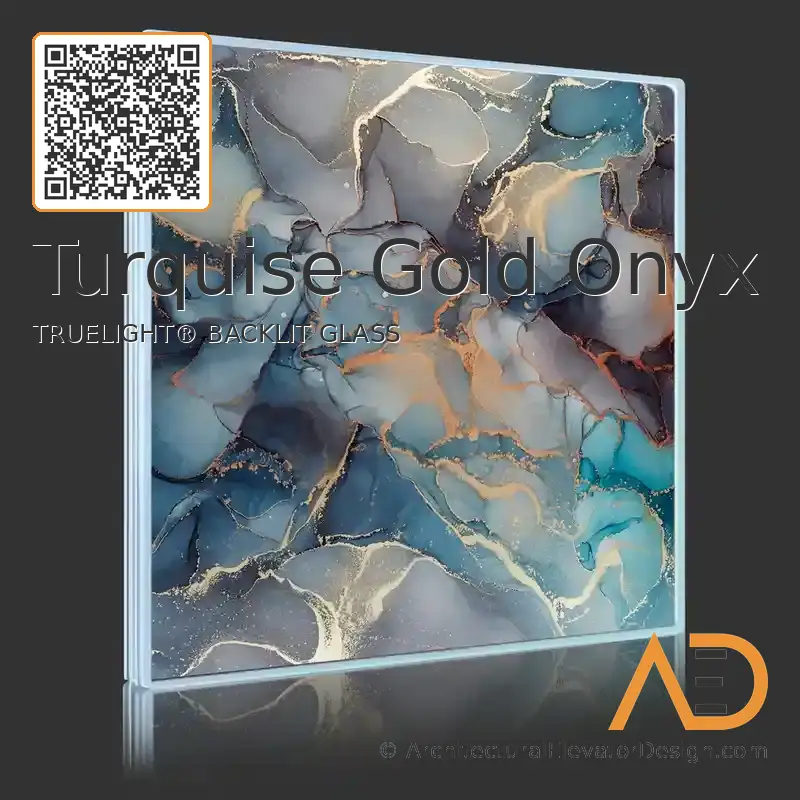 Turquoise Gold Onyx