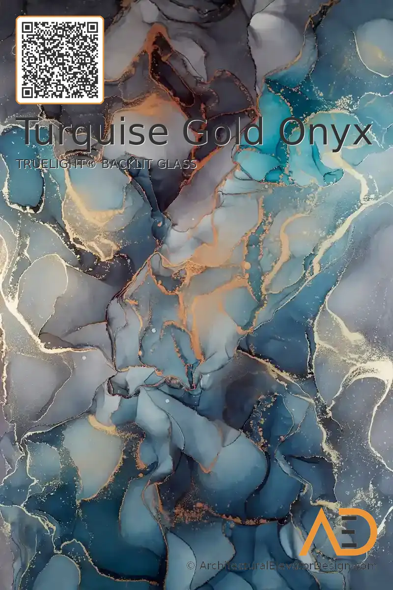 Turquoise Gold Onyx