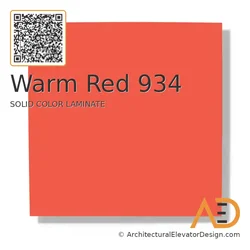 Warm Red 934