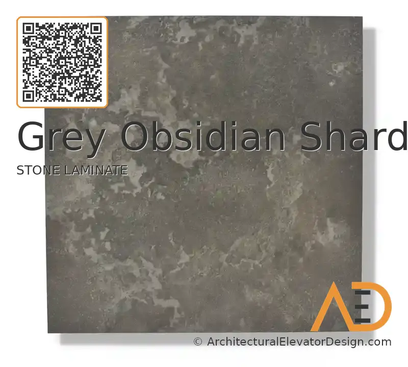 Grey Obsidian Shard 645