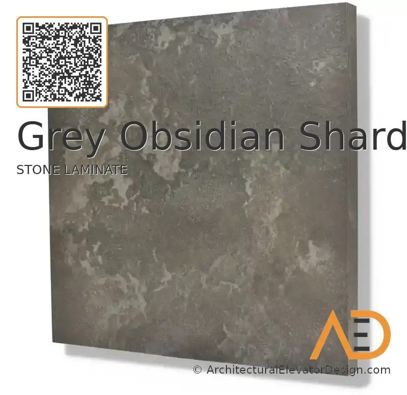 Grey Obsidian Shard 645