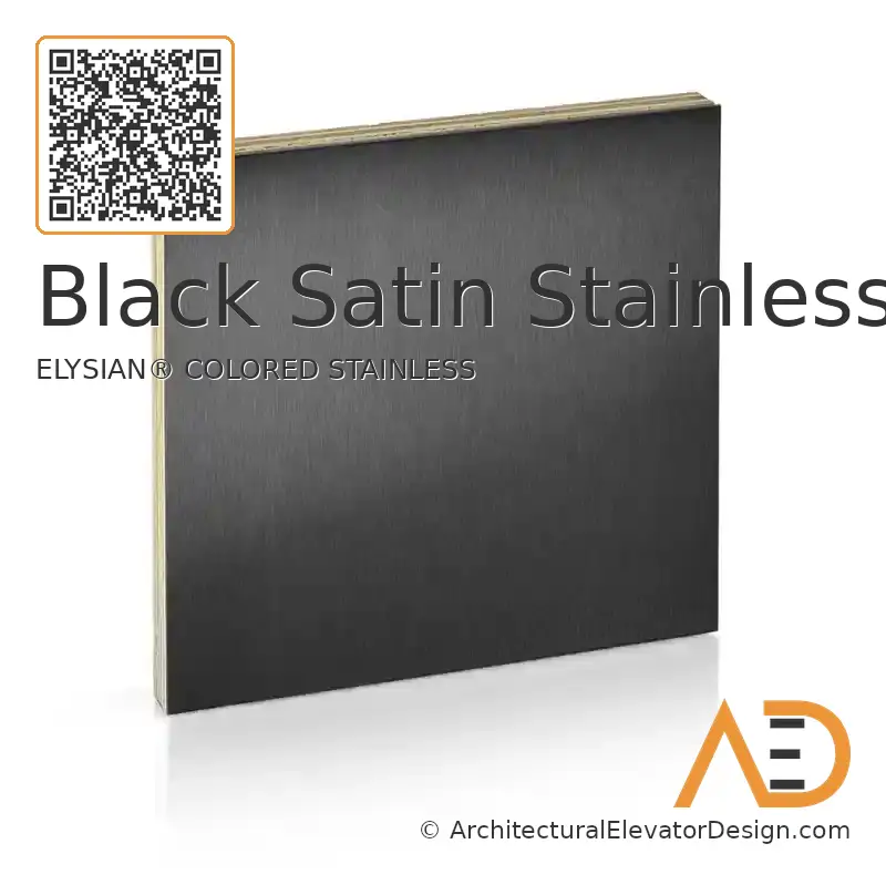 Black Satin Stainless