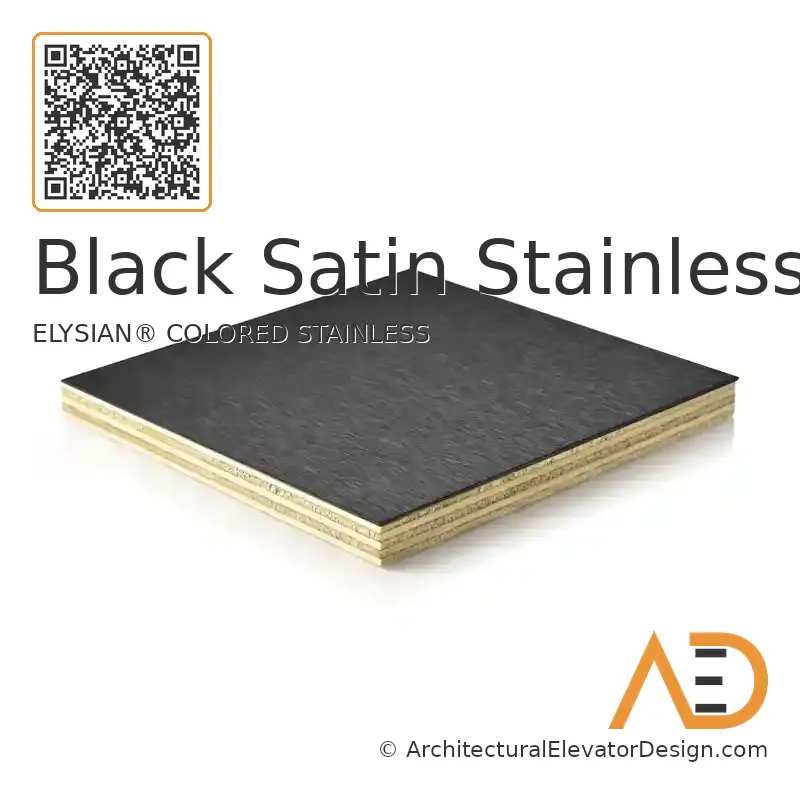 Black Satin Stainless