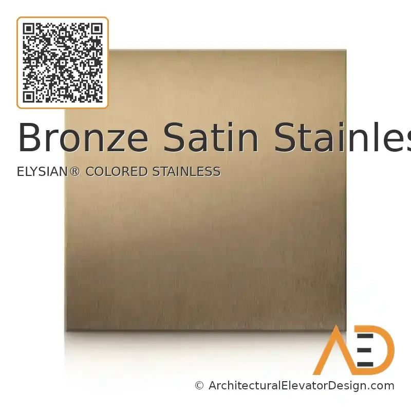 Bronze Satin Stainless