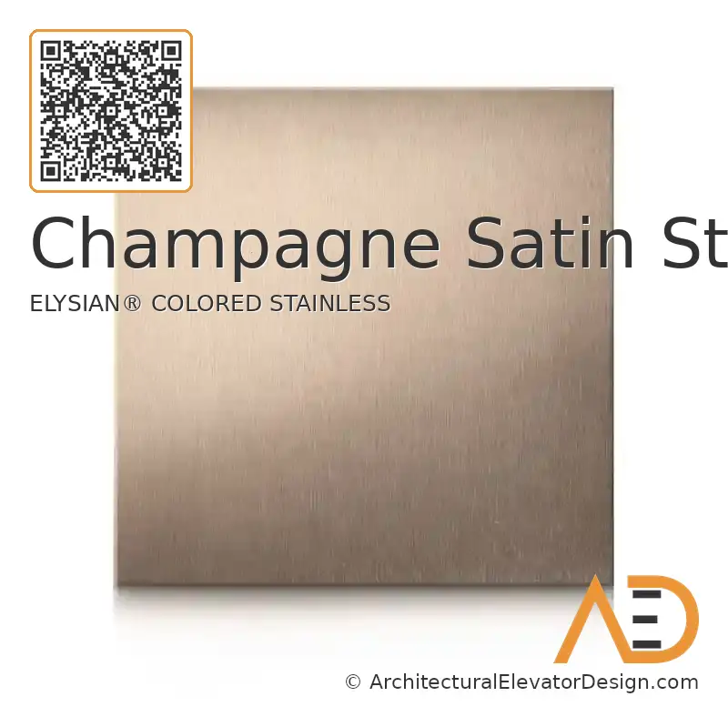 Champagne Satin Stainless