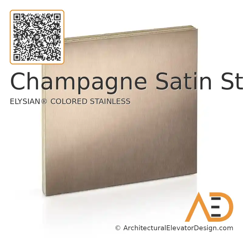 Champagne Satin Stainless