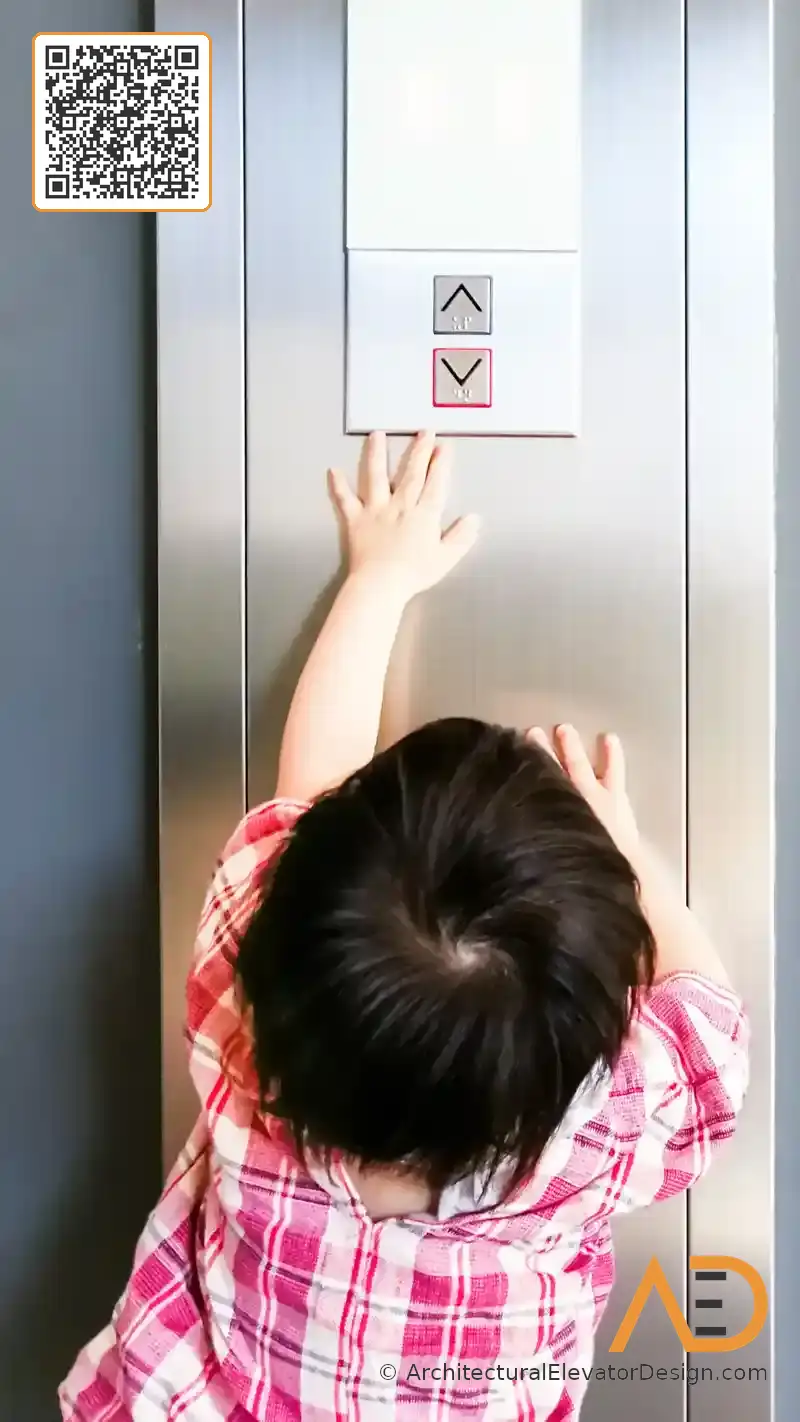 young-architectural-elevator-design-client-pushing-elevator-call-button-1-scaled