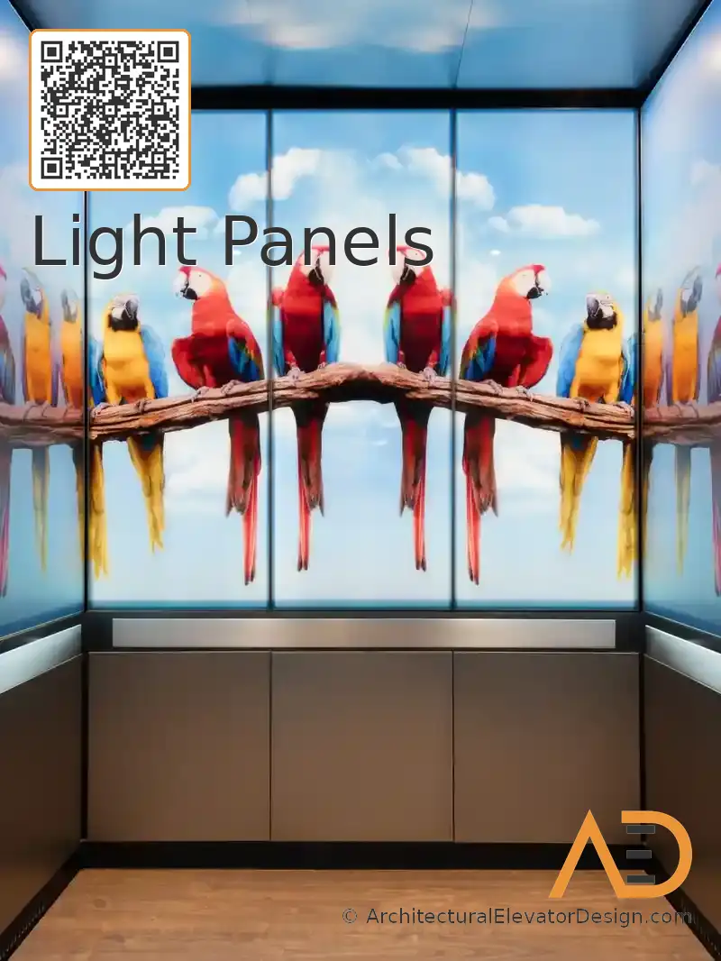 truelight-brand-backlit-macaws-image-elevator-interior-1
