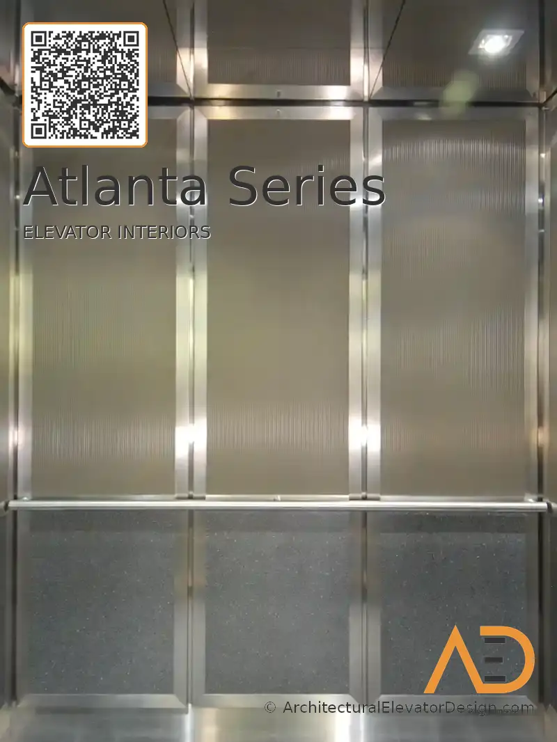 atlanta-series-modern-elevator-interior-textured-metal-stainless-steel-frames-1