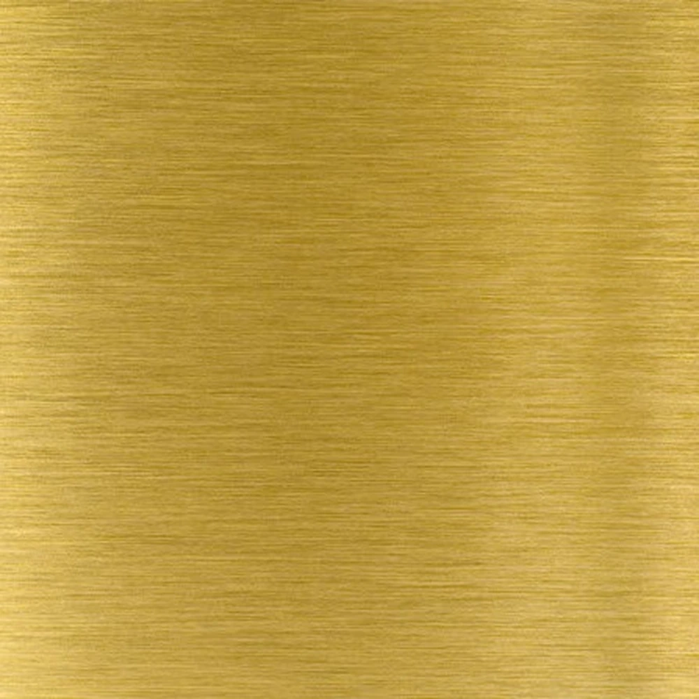 Brushed brass bumper rail material